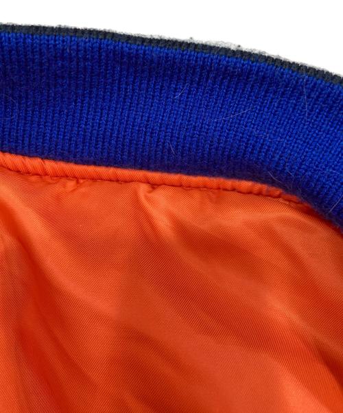 AVIREX（アヴィレックス）AVIREX (アヴィレックス) MLB (エムエルビー) MA-1 SUBWAY SERIES ネイビー×オレンジ サイズ:Lの古着・服飾アイテム