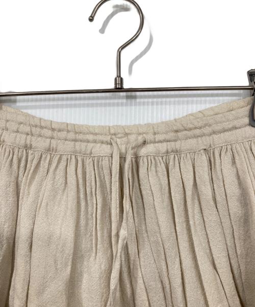 SOIL（ソイル）SOIL (ソイル) ウールリネンイージースカート ベージュ サイズ:1の古着・服飾アイテム