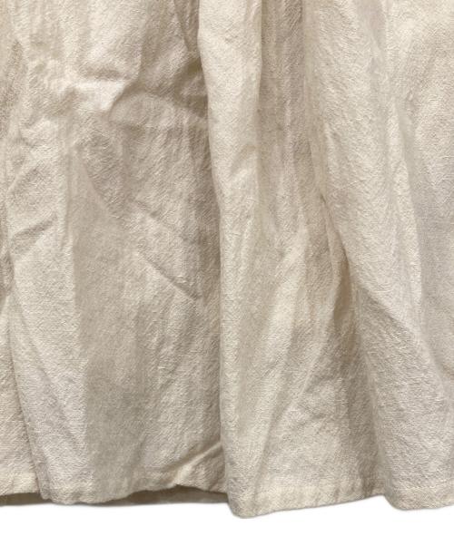 SOIL（ソイル）SOIL (ソイル) ウールリネンイージースカート ベージュ サイズ:1の古着・服飾アイテム