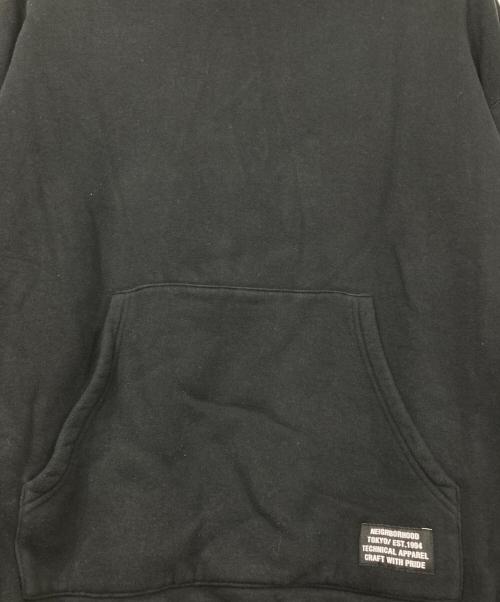 NEIGHBORHOOD（ネイバーフッド）NEIGHBORHOOD (ネイバーフッド) プルオーバーパーカー ブラック サイズ:Lの古着・服飾アイテム