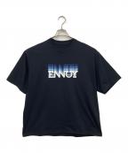The Ennoy Professionalザ エンノイ プロフェッショナル）の古着「ELECTRIC LOGO GRADATION SS TEE」｜ネイビー