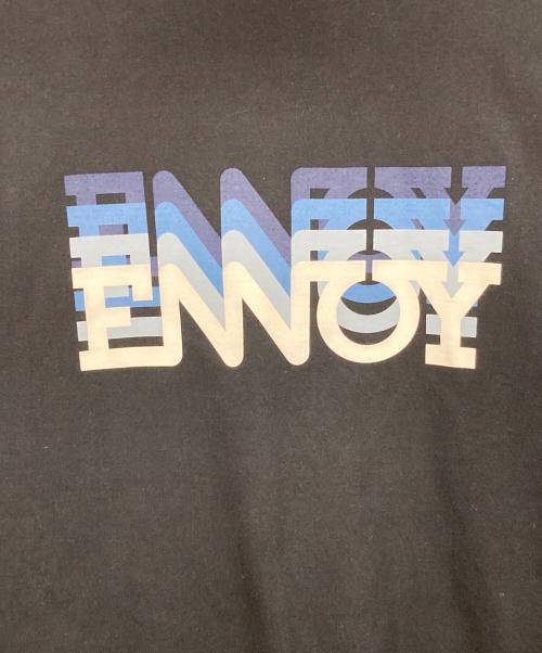 The Ennoy Professional（ザ エンノイ プロフェッショナル）THE ENNOY PROFESSIONAL (ザ エンノイ プロフェッショナル) ELECTRIC LOGO GRADATION SS TEE ネイビー サイズ:Lの古着・服飾アイテム
