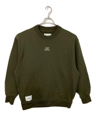 中古・古着通販】WTAPS (ダブルタップス) ロゴスウェット カーキ