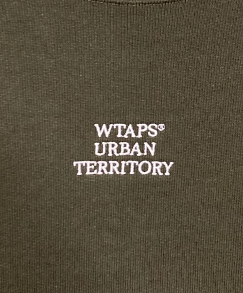 WTAPS（ダブルタップス）WTAPS (ダブルタップス) ロゴスウェット カーキ サイズ:03の古着・服飾アイテム