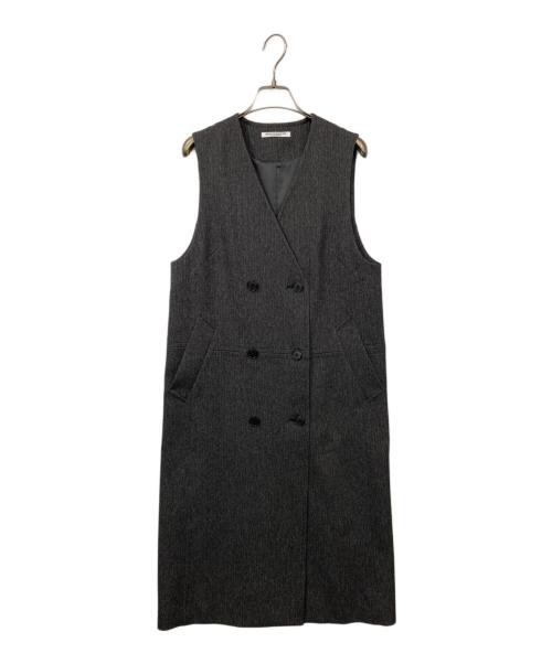 BEAUTY&YOUTH（ビューティーアンドユース）BEAUTY&YOUTH (ビューティーアンドユース) ヘリンボーンジャンパースカート グレー サイズ:XSの古着・服飾アイテム