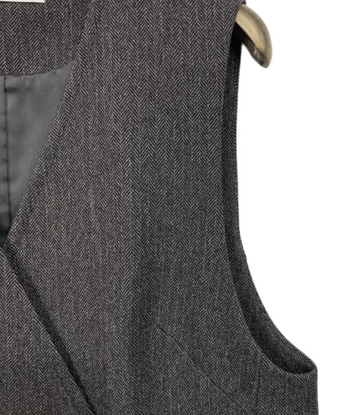 BEAUTY&YOUTH（ビューティーアンドユース）BEAUTY&YOUTH (ビューティーアンドユース) ヘリンボーンジャンパースカート グレー サイズ:XSの古着・服飾アイテム