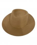 Van PALMAヴァンパルマ）の古着「WOOL FELT HAT GOLDPLATED CHAIN」｜ベージュ