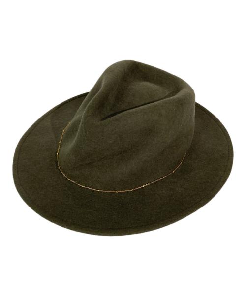 Van PALMA（ヴァンパルマ）Van PALMA (ヴァンパルマ) ハット カーキ サイズ:Mの古着・服飾アイテム