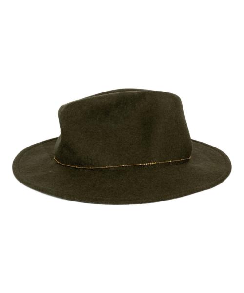 Van PALMA（ヴァンパルマ）Van PALMA (ヴァンパルマ) ハット カーキ サイズ:Mの古着・服飾アイテム