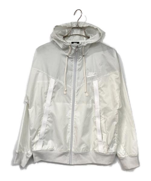 NIKE（ナイキ）NIKE (ナイキ) ジップアップジャケット ホワイト サイズ:Mの古着・服飾アイテム