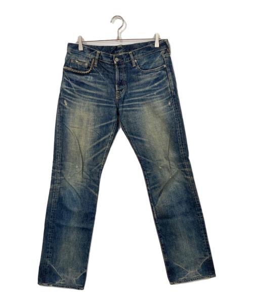 Hysteric Glamour（ヒステリックグラマー）Hysteric Glamour (ヒステリックグラマー) スタッズデニムパンツ インディゴ サイズ:34の古着・服飾アイテム