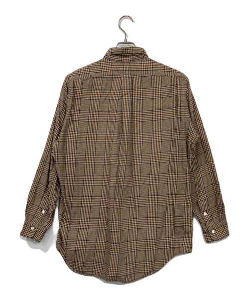 POLO RALPH LAUREN（ポロ・ラルフローレン）POLO RALPH LAUREN (ポロ・ラルフローレン) チェックBDシャツ ベージュ×ブラウン サイズ:Lの古着・服飾アイテム