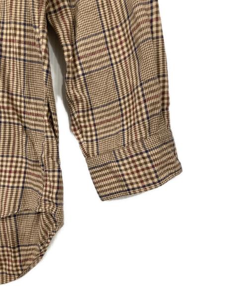 POLO RALPH LAUREN（ポロ・ラルフローレン）POLO RALPH LAUREN (ポロ・ラルフローレン) チェックBDシャツ ベージュ×ブラウン サイズ:Lの古着・服飾アイテム