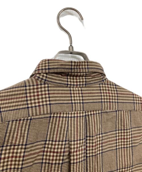 POLO RALPH LAUREN（ポロ・ラルフローレン）POLO RALPH LAUREN (ポロ・ラルフローレン) チェックBDシャツ ベージュ×ブラウン サイズ:Lの古着・服飾アイテム