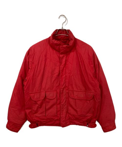 Eddie Bauer（エディーバウアー）Eddie Bauer (エディーバウアー) ダウンジャケット レッド サイズ:表記無しの古着・服飾アイテム