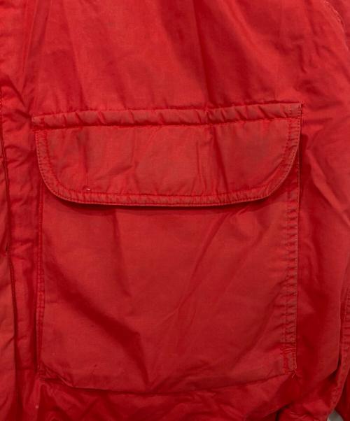 Eddie Bauer（エディーバウアー）Eddie Bauer (エディーバウアー) ダウンジャケット レッド サイズ:表記無しの古着・服飾アイテム