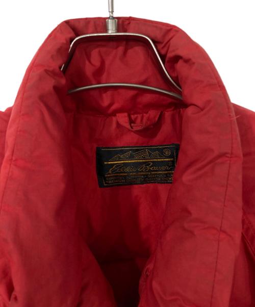 Eddie Bauer（エディーバウアー）Eddie Bauer (エディーバウアー) ダウンジャケット レッド サイズ:表記無しの古着・服飾アイテム