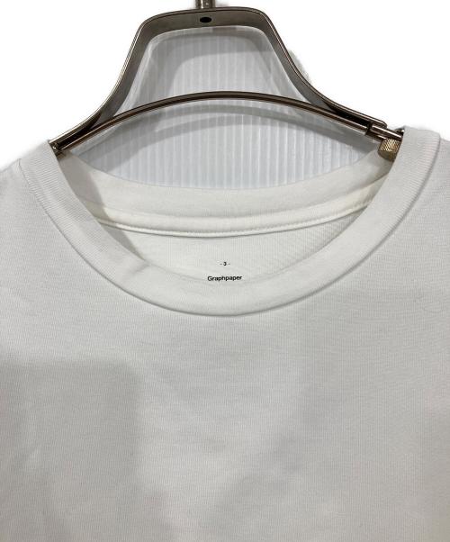 Graphpaper（グラフペーパー）Graphpaper (グラフペーパー) 半袖Tシャツ ホワイト サイズ:3の古着・服飾アイテム