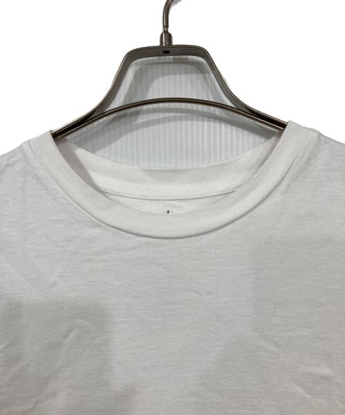 Graphpaper（グラフペーパー）Graphpaper (グラフペーパー) 半袖Tシャツ ホワイト サイズ:3の古着・服飾アイテム