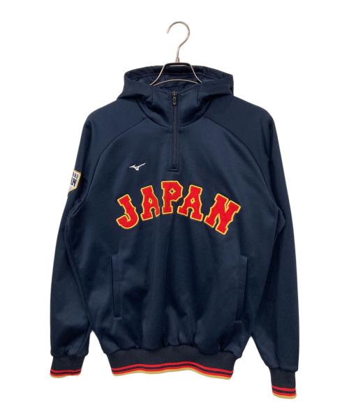 MIZUNO（ミズノ）MIZUNO (ミズノ) ハーフジップパーカー ネイビー サイズ:Mの古着・服飾アイテム
