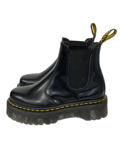 Dr.Martens（ドクターマーチン）Dr.Martens (ドクターマーチン) 2976 Quad チェルシーブーツ ブラック サイズ:UK4の古着・服飾アイテム