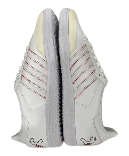 adidas（アディダス）adidas (アディダス) DISNEY MINNIE SAMBA VEGAN ホワイト×レッド サイズ:24.5の古着・服飾アイテム