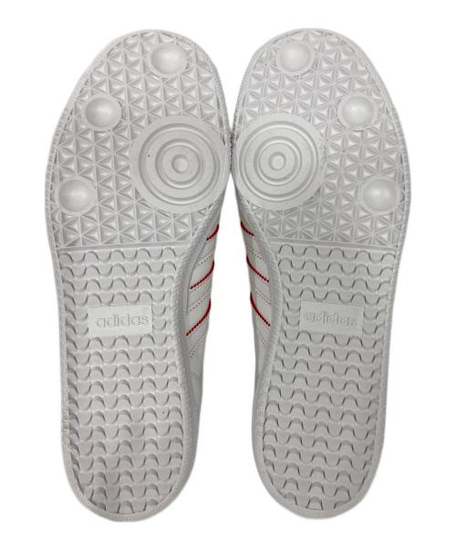 adidas（アディダス）adidas (アディダス) DISNEY MINNIE SAMBA VEGAN ホワイト×レッド サイズ:24.5の古着・服飾アイテム