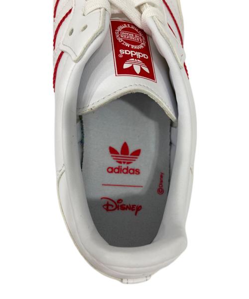 adidas（アディダス）adidas (アディダス) DISNEY MINNIE SAMBA VEGAN ホワイト×レッド サイズ:24.5の古着・服飾アイテム