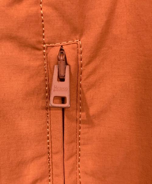 HERNO（ヘルノ）HERNO (ヘルノ) ステンカラーコート オレンジ サイズ:48の古着・服飾アイテム
