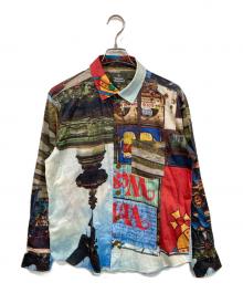 Vivienne Westwood man（ヴィヴィアン ウェストウッド マン）の古着「PICCADILLY CIRCUS RELAX POCKET SHIRTS」｜マルチカラー