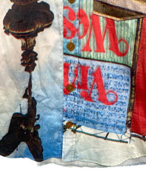 Vivienne Westwood man（ヴィヴィアン ウェストウッド マン）Vivienne Westwood man (ヴィヴィアン ウェストウッド マン) PICCADILLY CIRCUS RELAX POCKET SHIRTS マルチカラー サイズ:46の古着・服飾アイテム