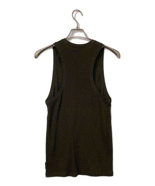 GUCCI（グッチ）GUCCI (グッチ) タンクトップ カーキ サイズ:Sの古着・服飾アイテム