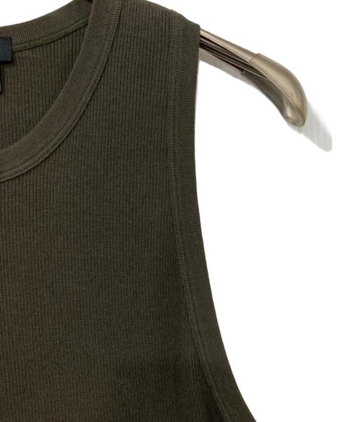 GUCCI（グッチ）GUCCI (グッチ) タンクトップ カーキ サイズ:Sの古着・服飾アイテム
