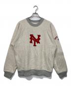 MONKEY TIME×NEGRO LEAGUESモンキータイム×）の古着「クルーネックスウェット」｜グレー