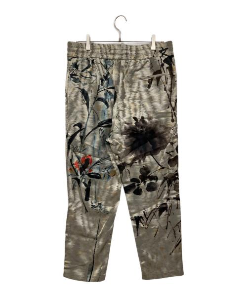 Vivienne Westwood（ヴィヴィアンウエストウッド）Vivienne Westwood (ヴィヴィアンウエストウッド) 総柄イージーパンツ/Cropped Laurent Trousers ベージュ サイズ:52の古着・服飾アイテム