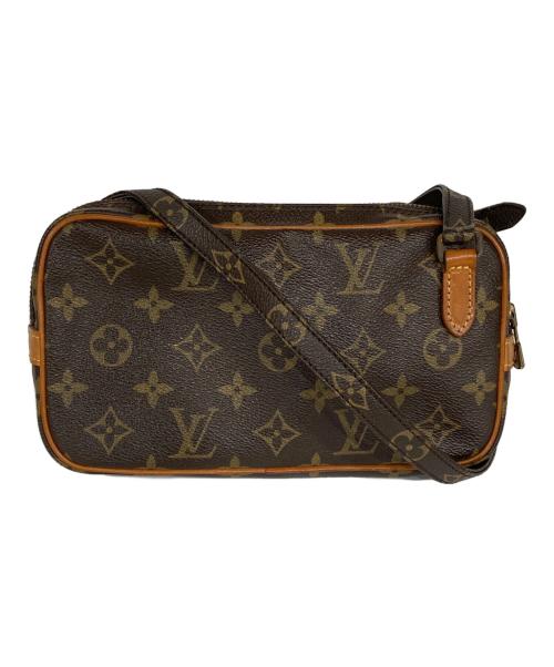 LOUIS VUITTON（ルイ ヴィトン）LOUIS VUITTON (ルイ ヴィトン) ショルダーポーチ/マルリーバンドリエール ブラウンの古着・服飾アイテム