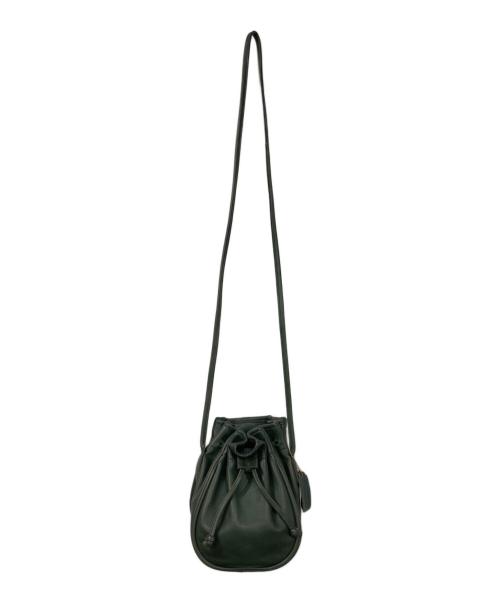 COACH（コーチ）COACH (コーチ) 巾着ショルダーバッグ カーキの古着・服飾アイテム