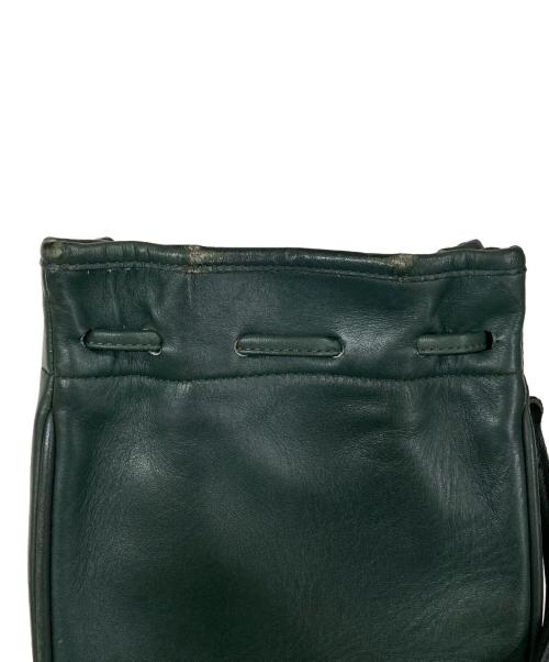 COACH（コーチ）COACH (コーチ) 巾着ショルダーバッグ カーキの古着・服飾アイテム