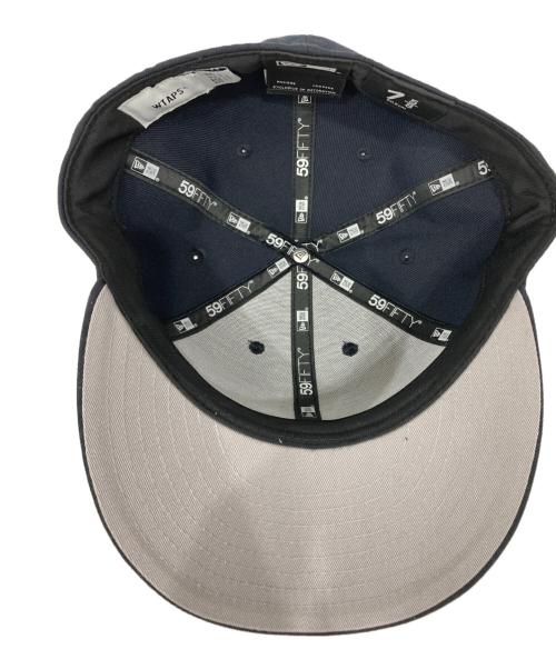 New Era（ニューエラ）New Era (ニューエラ) WTAPS (ダブルタップス) 59FIFTY キャップ ネイビー サイズ:7 5/8の古着・服飾アイテム