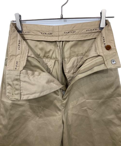 FARAH（ファーラー）FARAH (ファーラー) ストレートチノパンツ ベージュ サイズ:27の古着・服飾アイテム