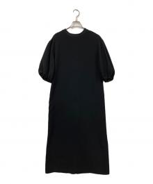 UNITED ARROWS（ユナイテッドアローズ）の古着「COMFY ステッチ ショートスリーブ ワンピース」｜ブラック