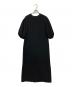 UNITED ARROWS（ユナイテッドアローズ）の古着「COMFY ステッチ ショートスリーブ ワンピース」｜ブラック