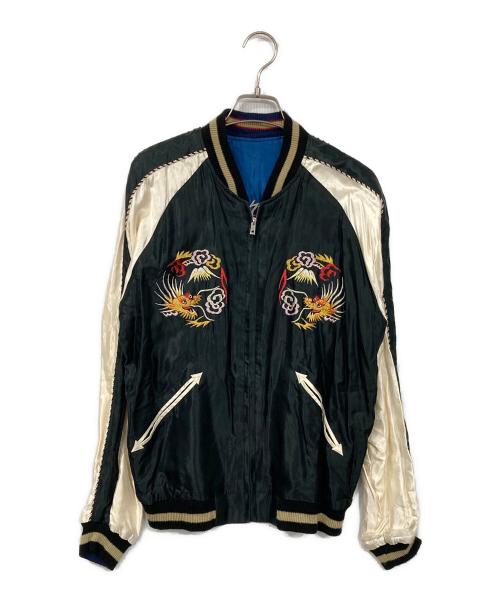 東洋エンタープライズ（トウヨウエンタープライズ）東洋エンタープライズ (トウヨウエンタープライズ) リバーシブルスカジャン ブラック サイズ:Mの古着・服飾アイテム