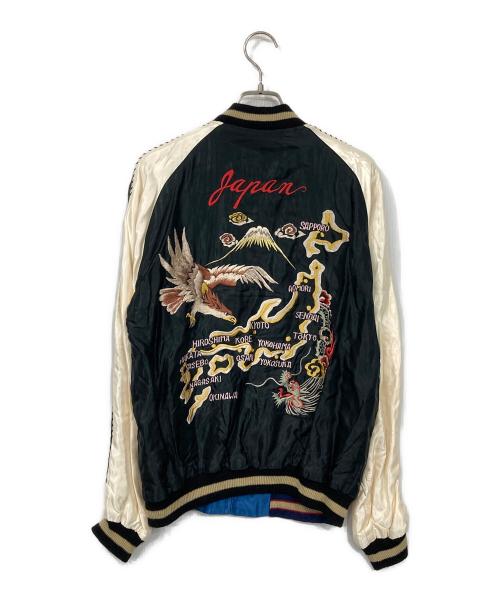 東洋エンタープライズ（トウヨウエンタープライズ）東洋エンタープライズ (トウヨウエンタープライズ) リバーシブルスカジャン ブラック サイズ:Mの古着・服飾アイテム