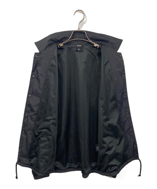 HUF（ハフ）HUF (ハフ) コーチジャケット ブラック サイズ:Sの古着・服飾アイテム