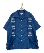 Don Carlosドン・カルロス）の古着「キューバシャツ」｜ブルー