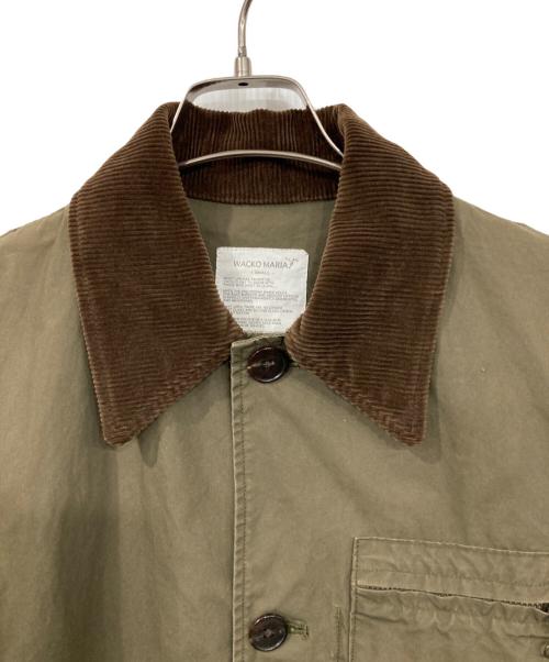 WACKO MARIA（ワコマリア）WACKO MARIA (ワコマリア) カバーオール カーキ×ブラウン サイズ:SMALLの古着・服飾アイテム