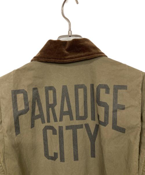 WACKO MARIA（ワコマリア）WACKO MARIA (ワコマリア) カバーオール カーキ×ブラウン サイズ:SMALLの古着・服飾アイテム