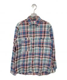 Engineered Garments（エンジニアド ガーメンツ）の古着「チェックシャツ」｜ブルー×レッド