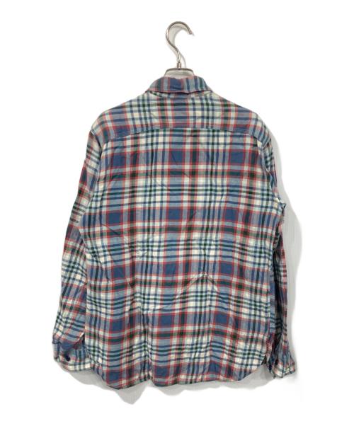Engineered Garments（エンジニアド ガーメンツ）Engineered Garments (エンジニアド ガーメンツ) チェックシャツ ブルー×レッド サイズ:Sの古着・服飾アイテム